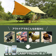画像をギャラリービューアに読み込む, CAMP FRESH ボトル+パウチセット