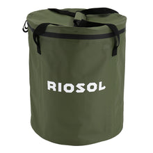 画像をギャラリービューアに読み込む, 折りたたみ防水キャンピングソフトバケツ(OLIVE)