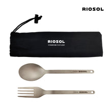 画像をギャラリービューアに読み込む, チタンフォーク&スプーンセット