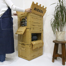 画像をギャラリービューアに読み込む, 折りたたみストレージボックス (CLEAR)