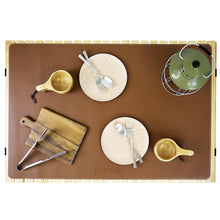 画像をギャラリービューアに読み込む, PUレザー テーブルマット