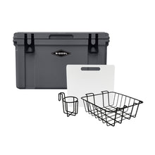画像をギャラリービューアに読み込む, RIOSOL 48QT アルティコ ハードクーラー (CHARCOAL GRAY) ACCESSORY SET付き
